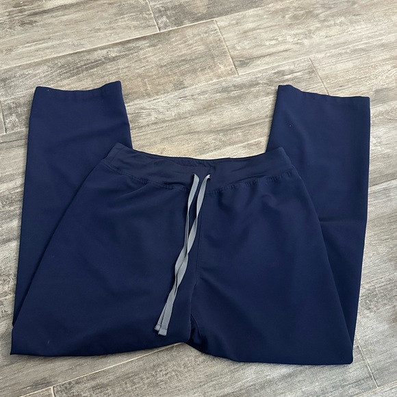 Women’s Figs High Waisted Livingston Navy Scrub Pants - Picture 1 of 3